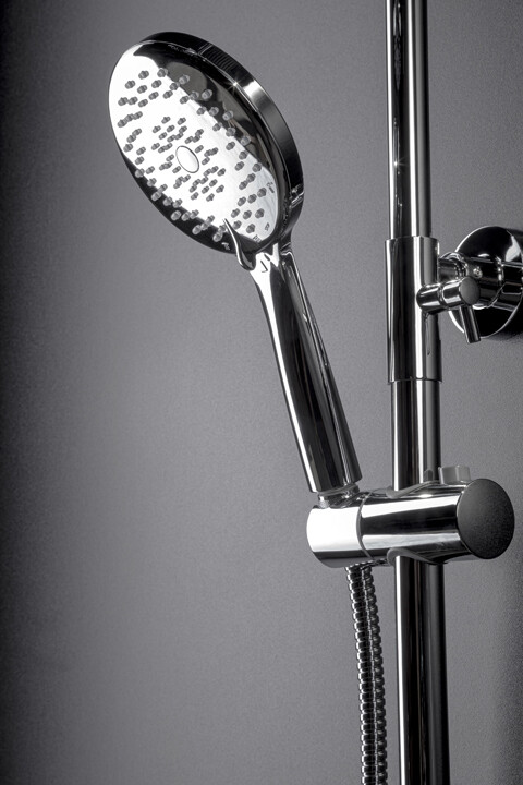 Душевая система Boheme Spectre Nickel Brush с изливом 458-NB