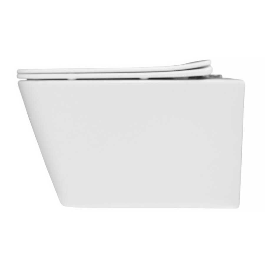 Унитаз подвесной Azario Indor Торнадо, с сиденьем микролифт/дюропласт 520*360*360 AZ-9004WT