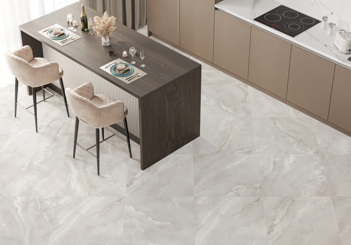 Delacora Onyx Breez Gray Sugar Керамогранит 600 x 600 x 9.5 6060ONB15