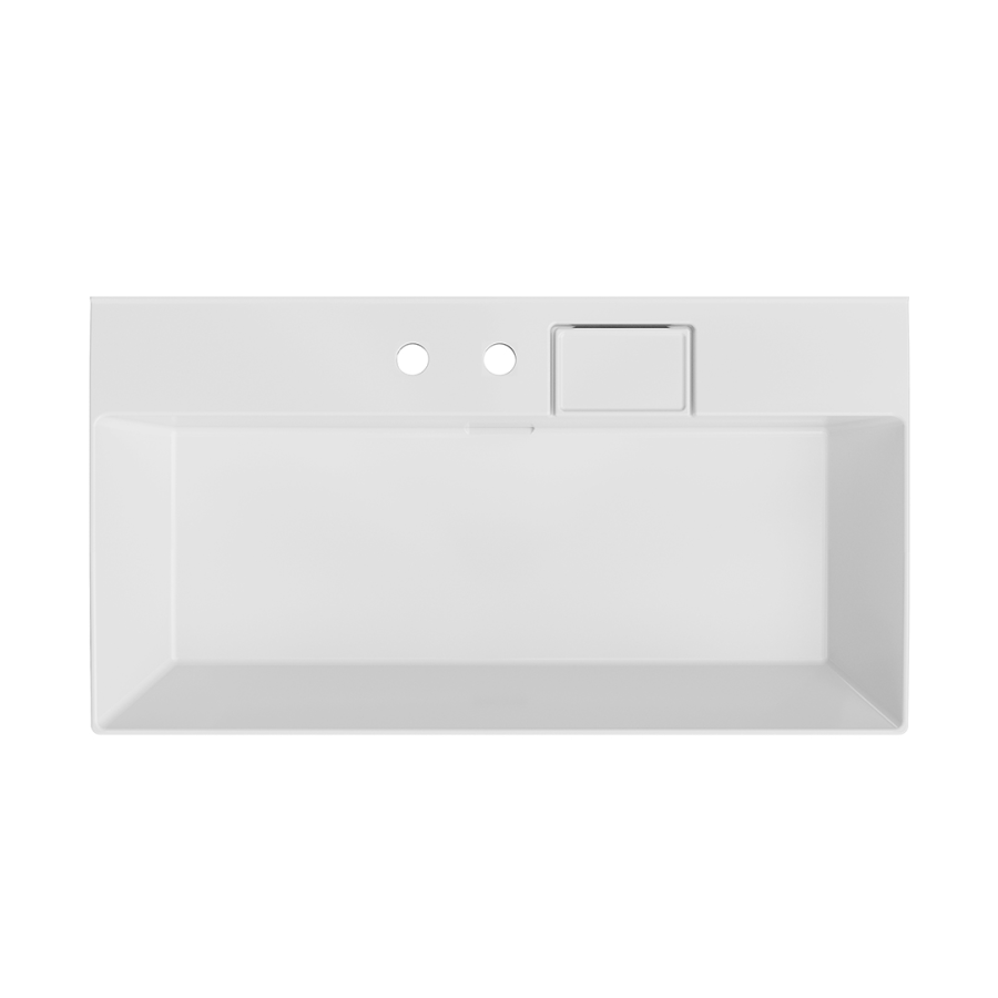 Kerama Marazzi Logica раковина мебельная 90 с двумя отверстиями LO.wb.90.2
