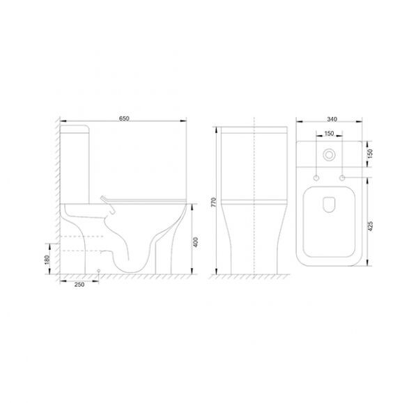 Mirsant Smart УТ000043398 унитаз напольный