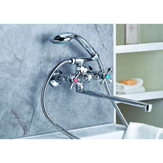 Смеситель для ванны Mixxus D4Q7-722 Euro Хром CR0923