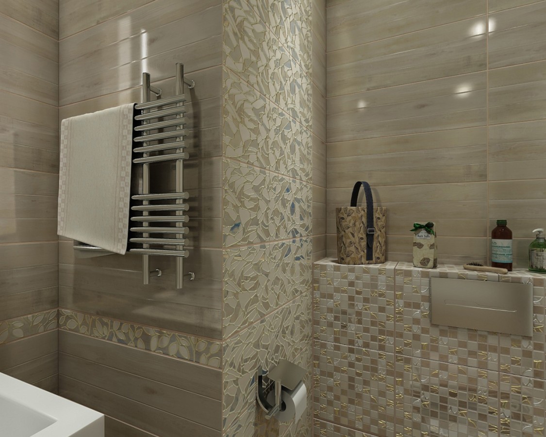 AltaCera Felicity Groundy декор 3 настенный 20х60 см