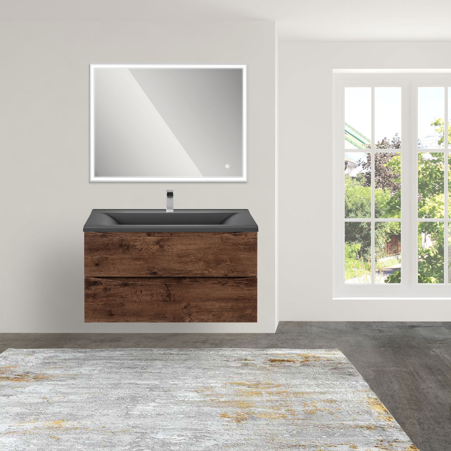Vincea тумба под раковину Mia 900 R.Wood VMC-2MA900RW