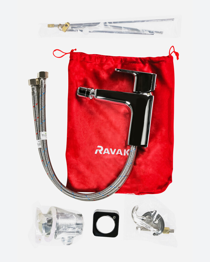 Ravak 10° TD 055.00 Смеситель для биде хром X070067