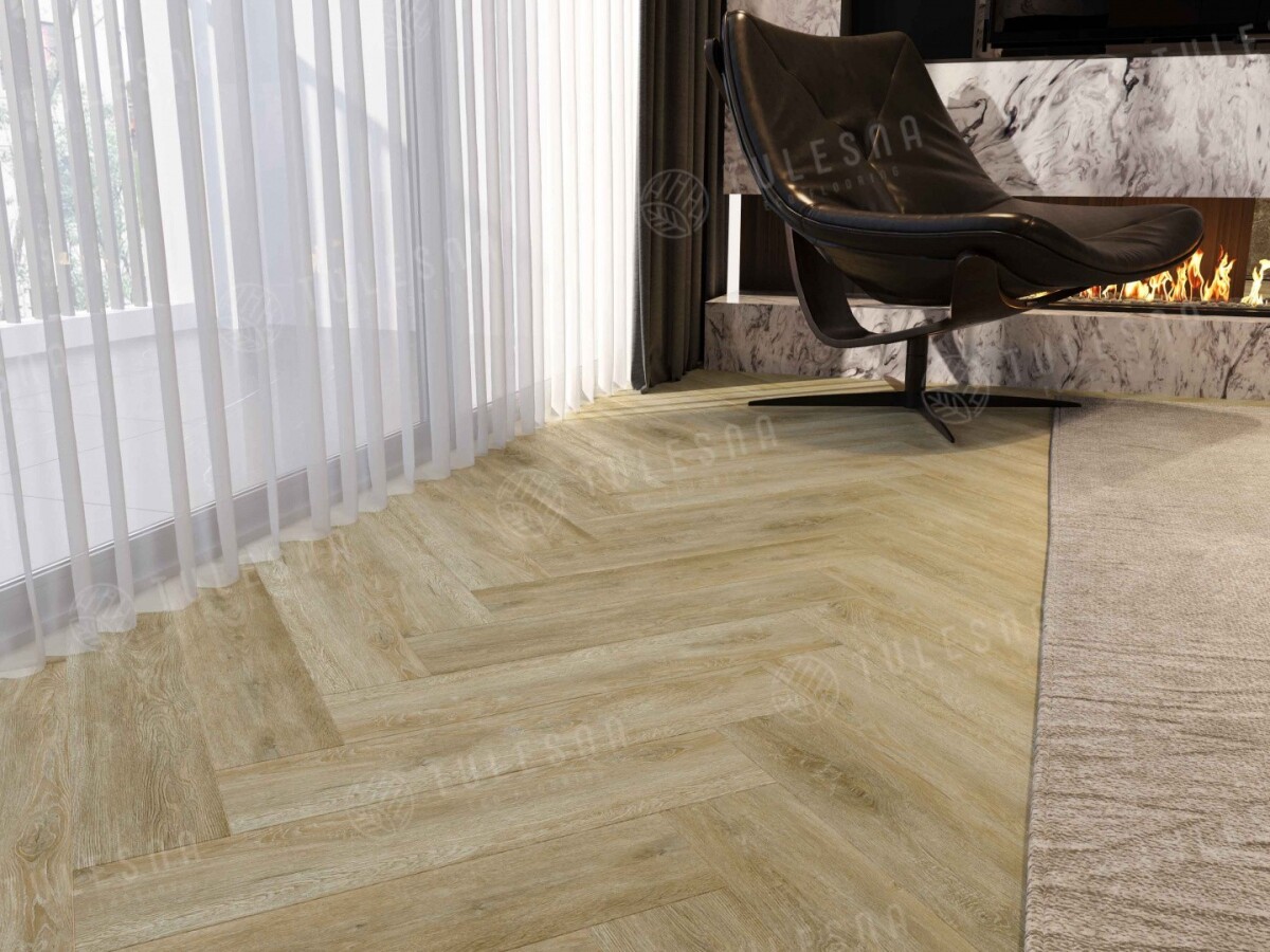 Alpine Floor Tulesna Art Parquet SPC ламинат Eccellent 1005-10 600х125х4 mm