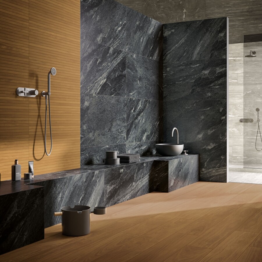 Italon Скайфолл Неро Смеральдо керамогранит 60х120 610015000490