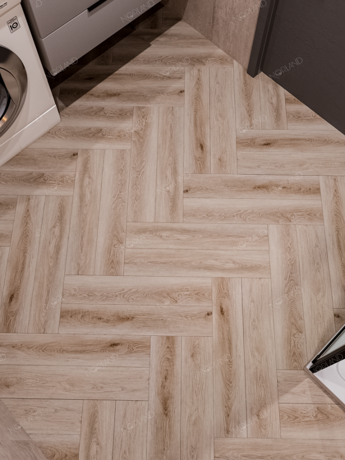 Alpine Floor Norland Lagom Parquet LVT Кварцвиниловая плитка Bratt 1034-5 590 x 118 x 2 mm
