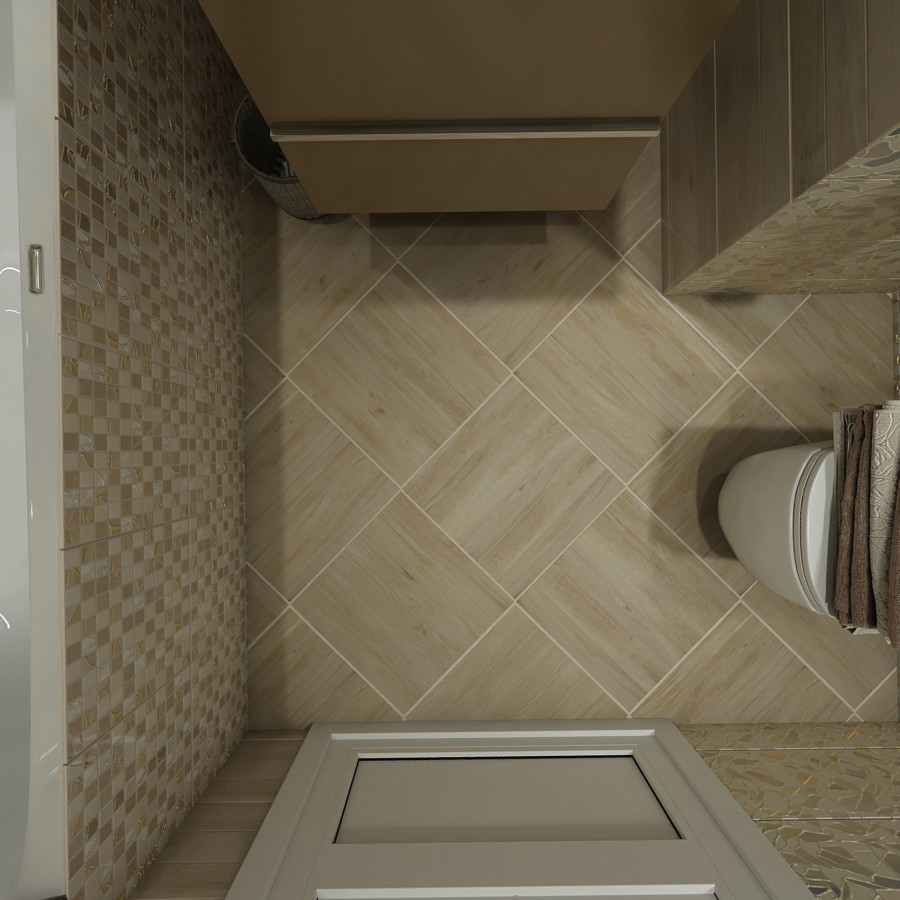 AltaCera Felicity Groundy декор 3 настенный 20х60 см