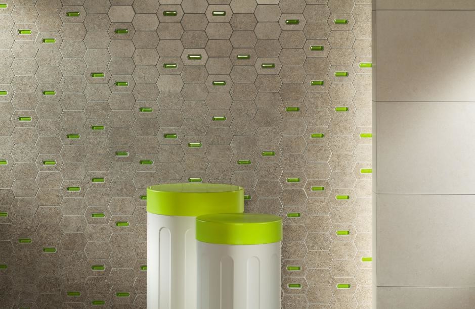 Tubadzin Lemon Stone White 1 30x75 см плитка настенная матовая белая