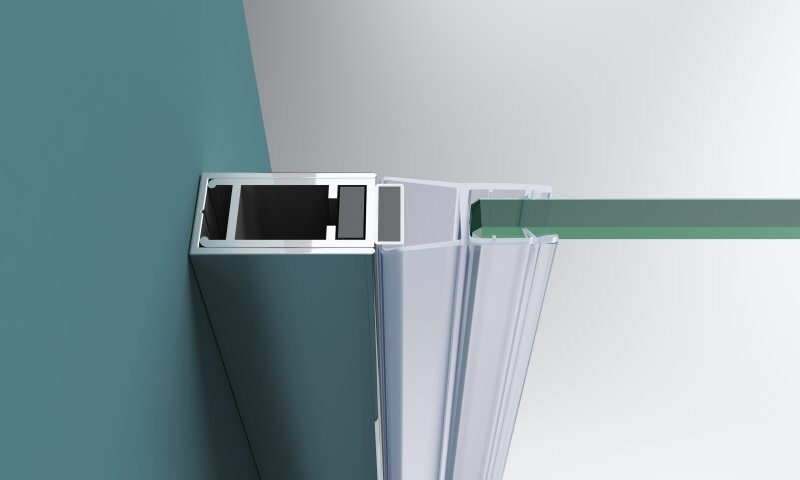 BelBagno душевая дверь ETNA-B-1-100-C-Cr-90 100х195