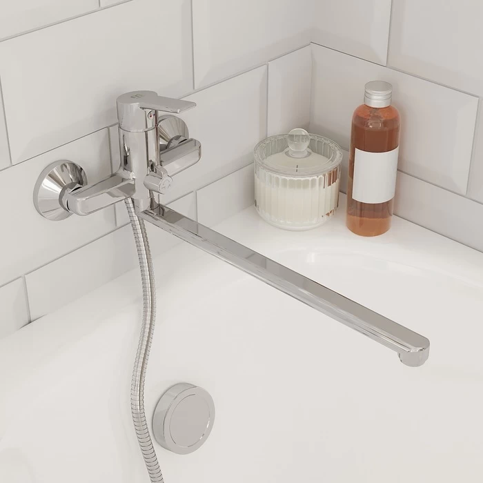 Milardo Stripe смеситель для ванны хром STRSB02M10