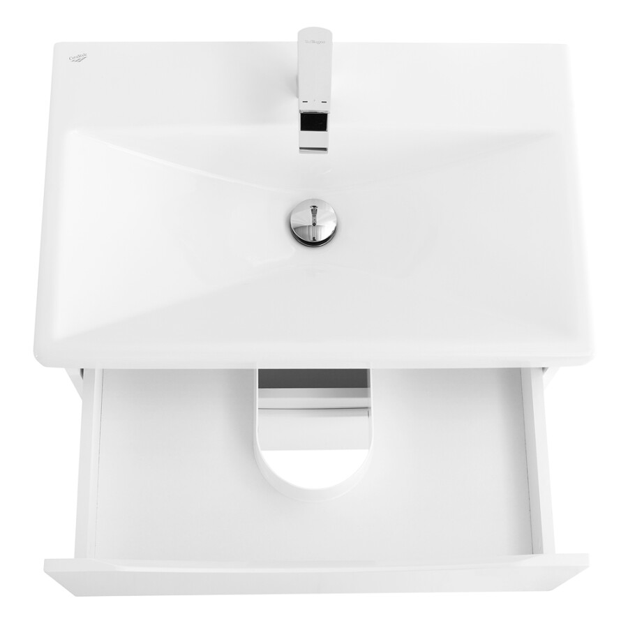 BelBagno MARINO-​600-2C-​SO-BL-P тумба с раковиной подвесная