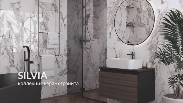 Керамогранит Cersanit Silvia полированный белый ректификат 60x120 A17431