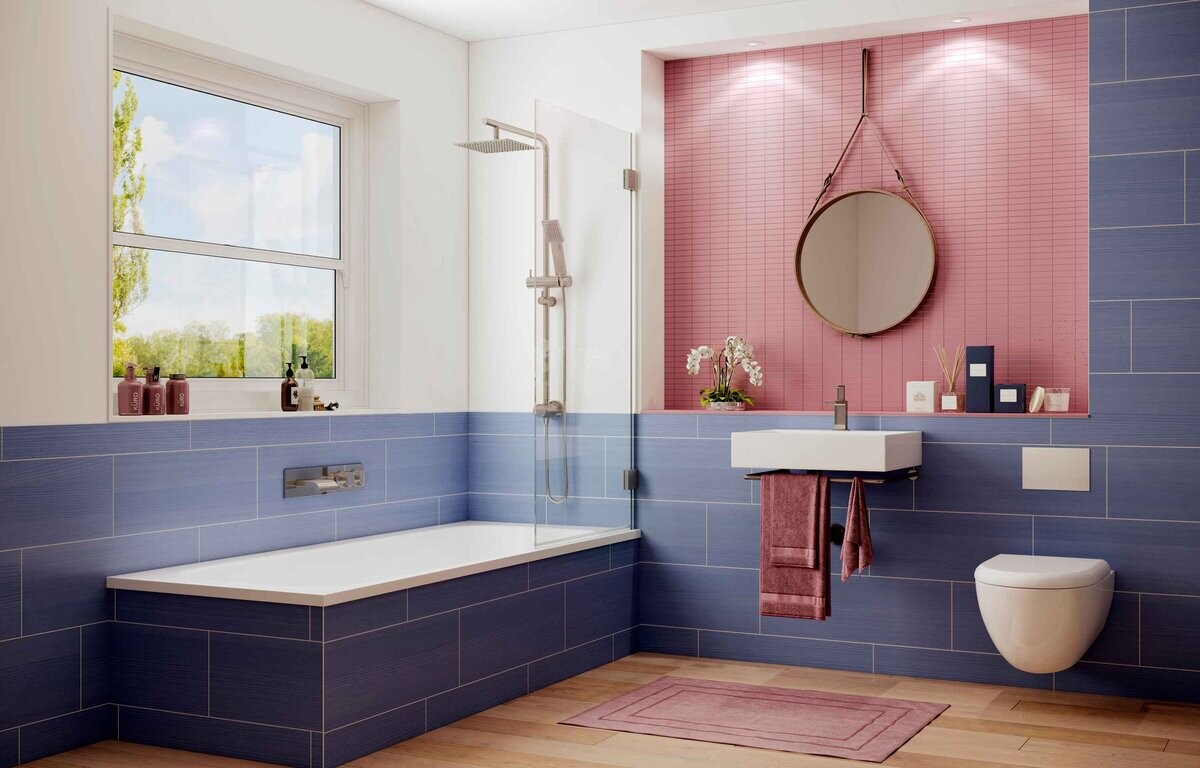 Шторка для ванны Ambassador Bath Screens 16041101 (70х140) хром,стекло прозрачное,распашная,1 место