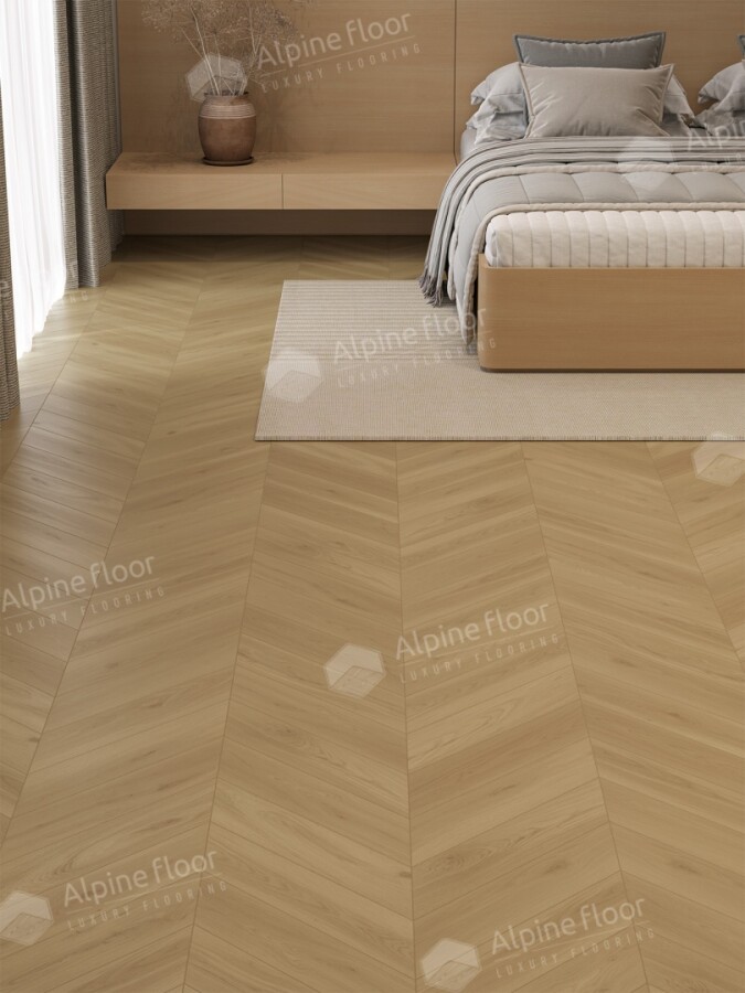 Ламинат Alpine Floor Chevron Art LF109-02, 550*112*12mm