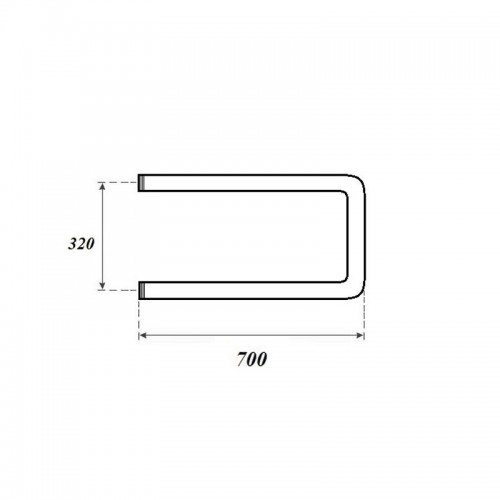 Point полотенцесушитель водяной 32х70 PN35337