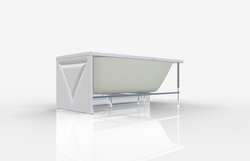 1 Marka Elegance 160*70 ванна акриловая прямоугольная 01эл1670