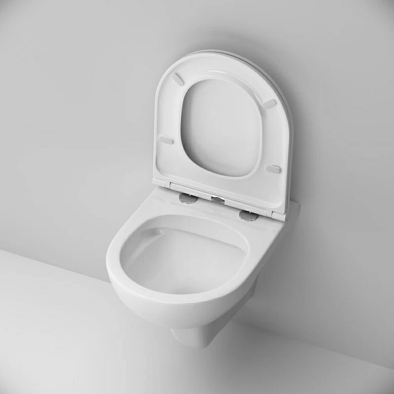 Am.Pm Gem унитаз подвесной безободковый с сиденьем C901700SC