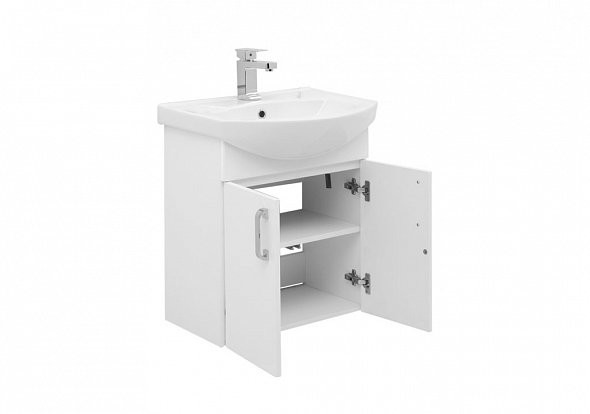 Aquanet Ирис 60 тумба с умывальником 00212658 подвесная