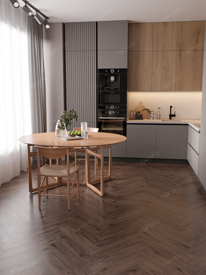 Alpine Floor Norland Lagom Parquet LVT Кварцвиниловая плитка Sterk 1034-9 590 x 118 x 2 mm