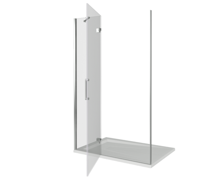Bas Saturn WTW-110-C-CH-L Душевые двери 110*185 СА00005