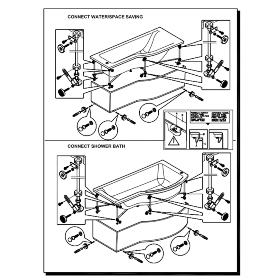 Ideal Standard панель боковая для ванны Connect 80 см E024301