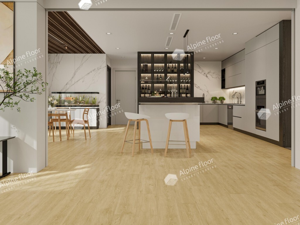 Alpine Floor Parquet Light SPC ламинат Дуб Ваниль Селект ECO 13-3AB-R 600 х 125 х 4мм