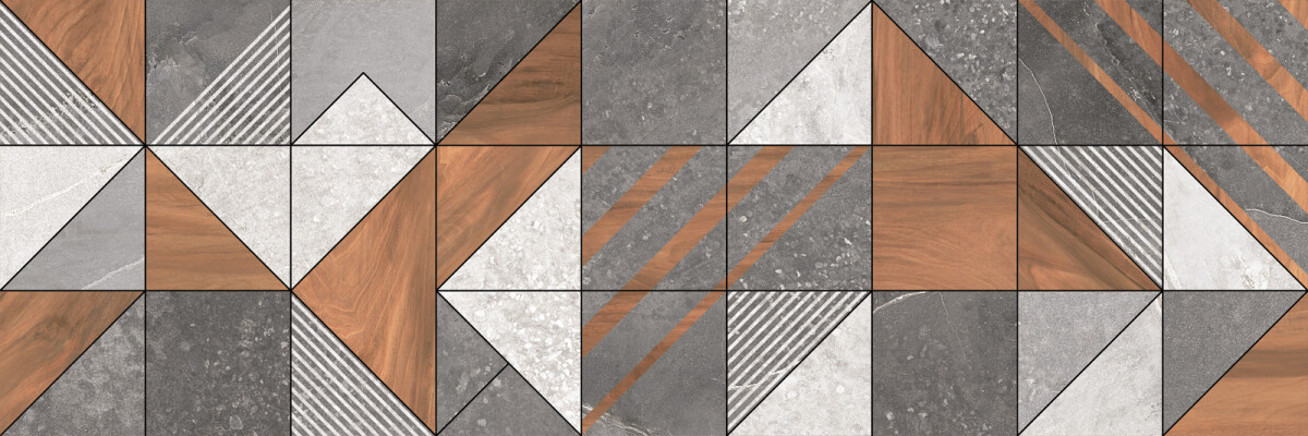 Delacora Kioto Triangle Керамическая плитка настенная 300 x 900 x 10.5 WT93KIT55