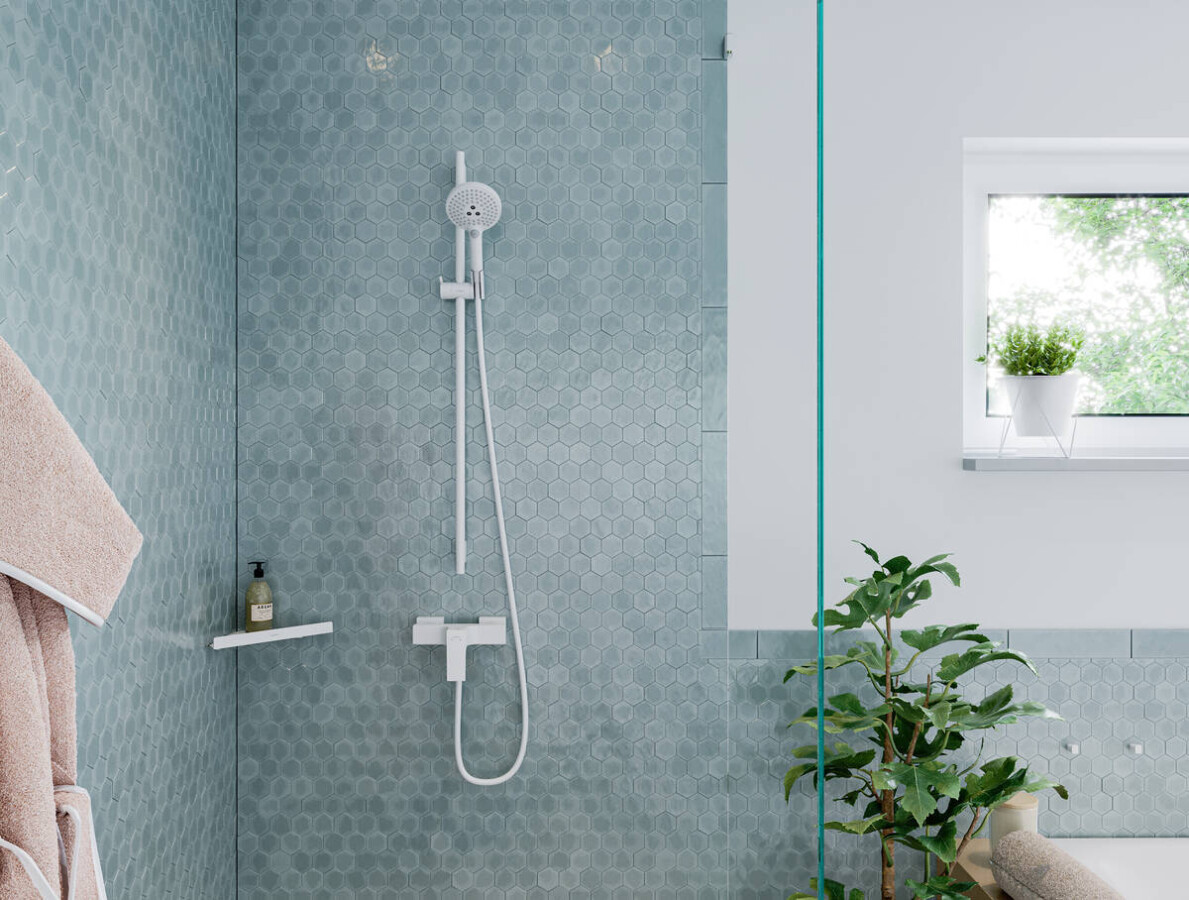 Hansgrohe AddStoris Угловая корзинка белый матовый 41741700