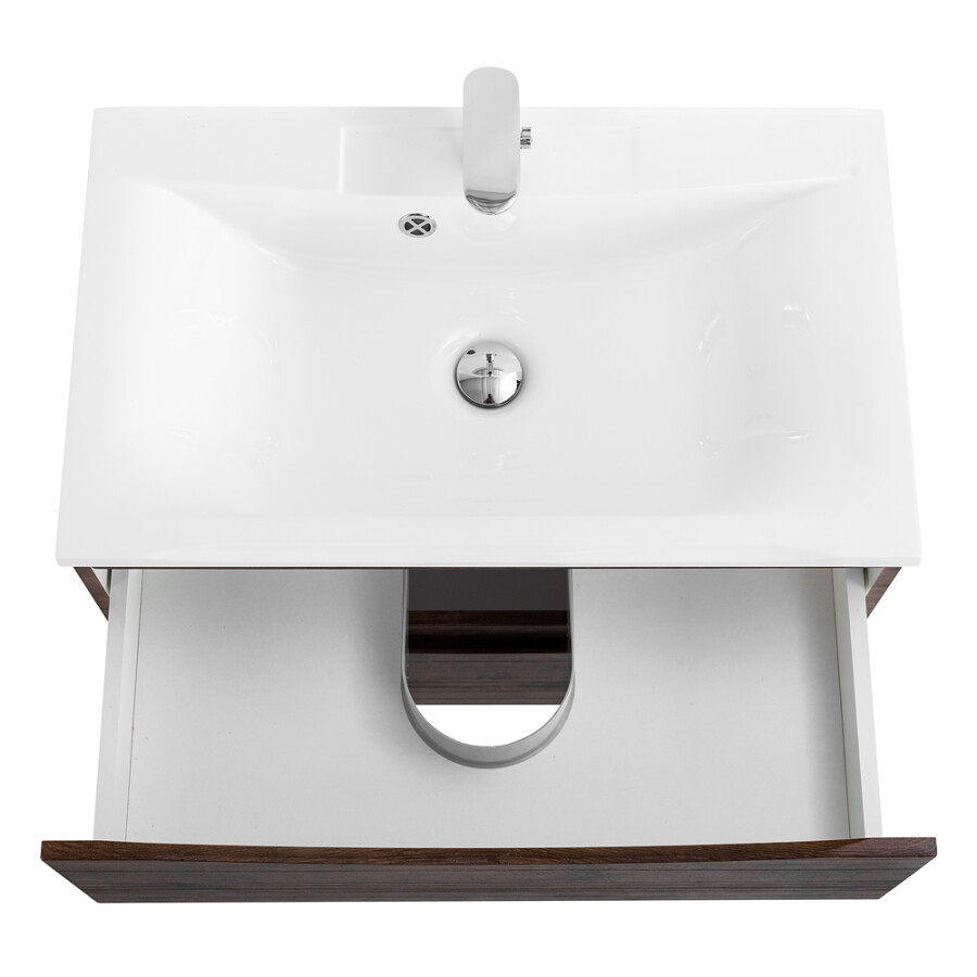 BelBagno Marino 75 см тумба с раковиной MARINO-750-2C-SO-RW-P подвесная