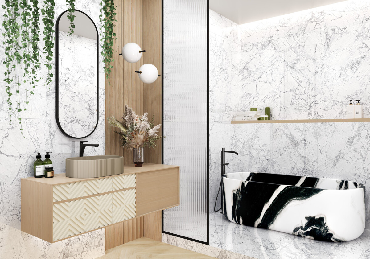New Trend Эверест / Everest Керамогранит 600 x 1200 x 7 60120EVR00P