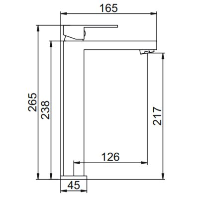 Gerhans K25 смеситель для раковины K11125