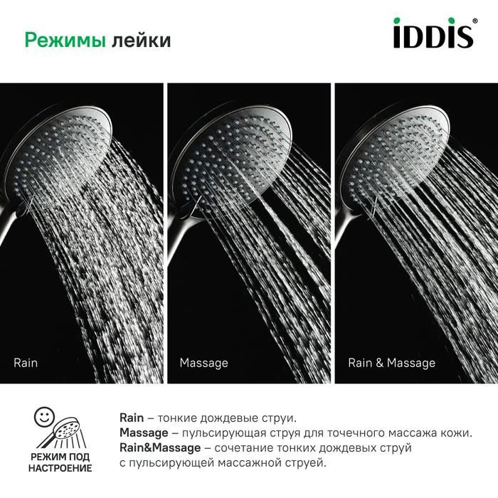Iddis Optima Home душевая лейка OPH3F0Gi18