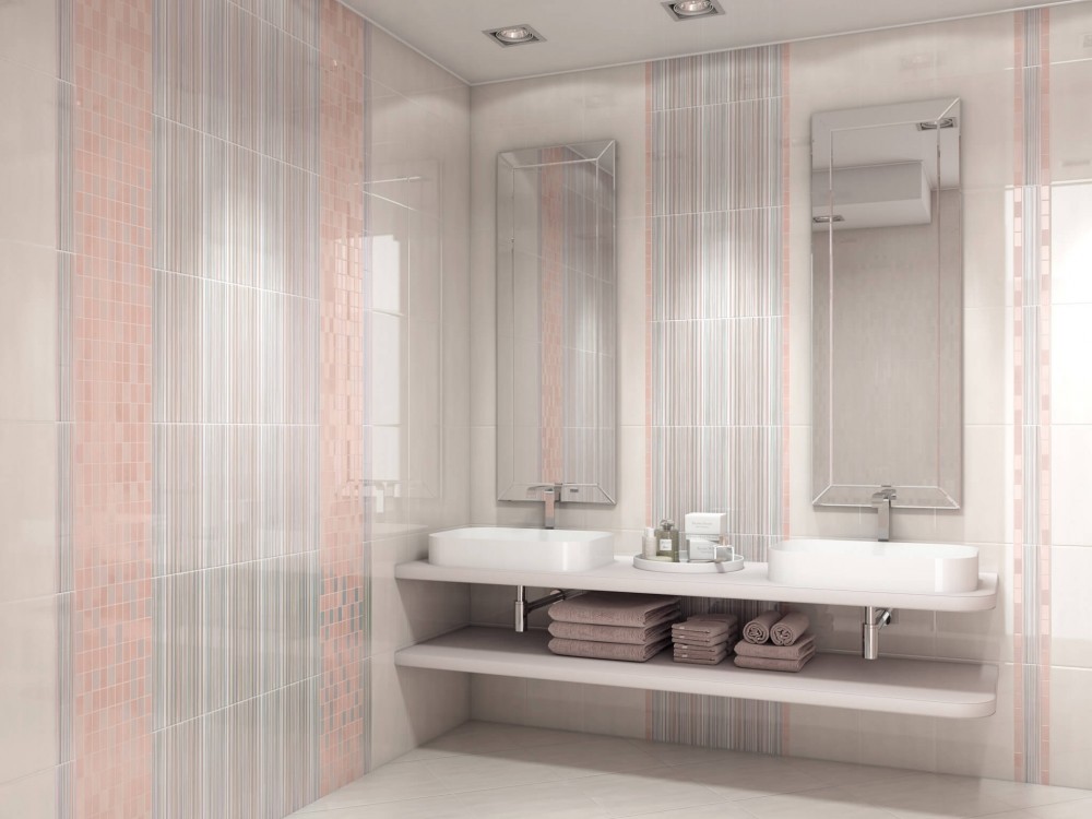 Kerama Marazzi Аверно 25х40 см декор настенный бежевый