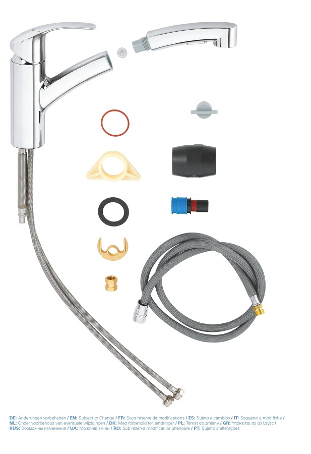 Grohe Eurosmart 30305000 смеситель для кухни хром
