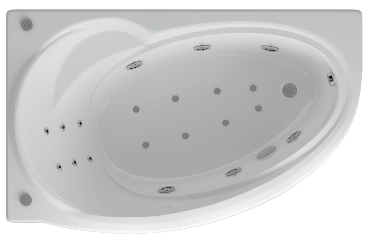 Aquatek Бетта 150х95 ванна акриловая асимметричная левая BET150-0000170