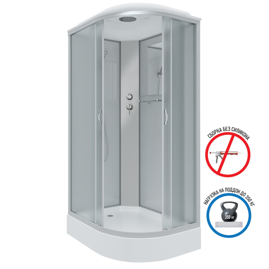 Niagara NG 3312-14L Душевая кабина 120x80 левый угол 33121423L