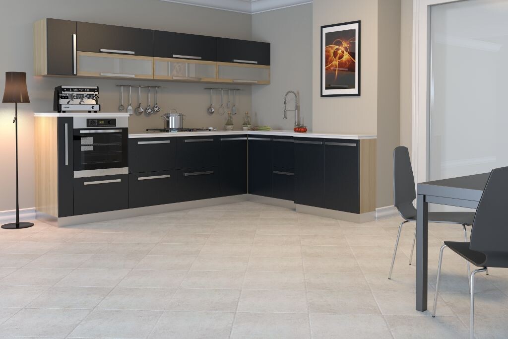 Grasaro Megapolis G-02 MR 60x60 см керамогранит напольный бежевый глазурованный