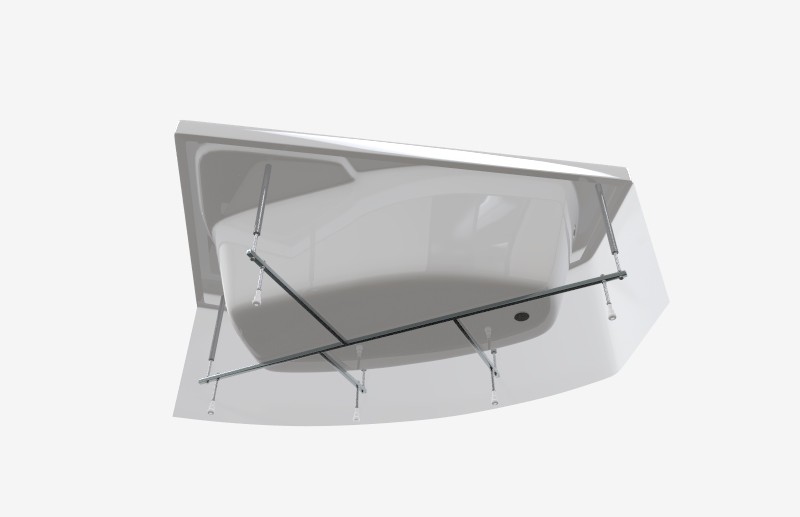 1 Marka Assol 160*100 ванна акриловая угловая 01асс1610л