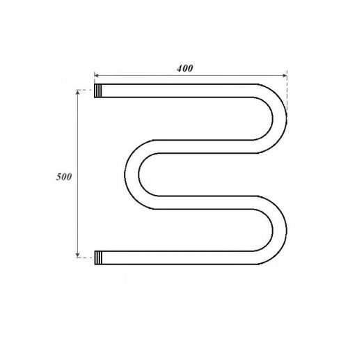 Point полотенцесушитель водяной 50х40 PN37554