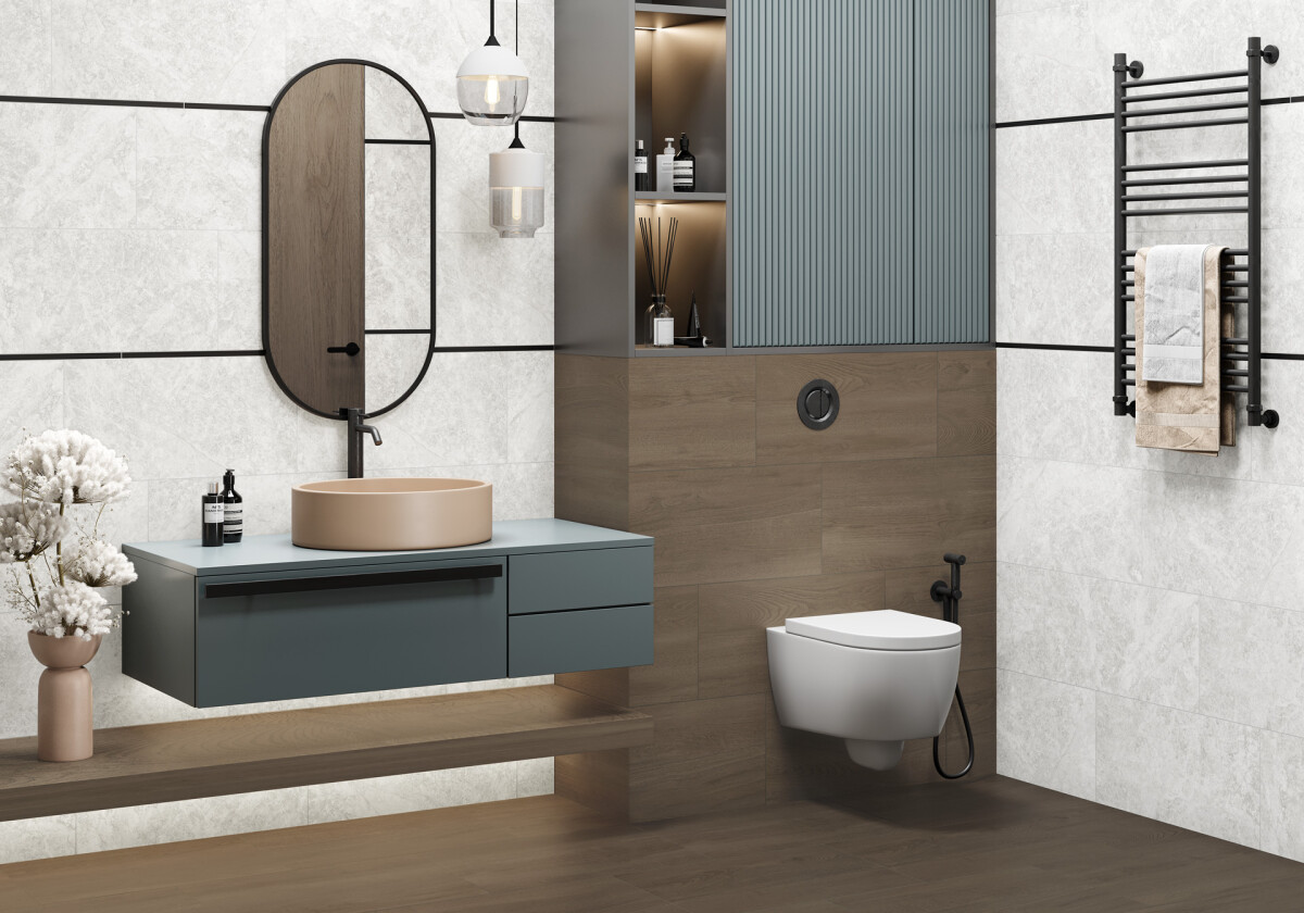 Delacora Walnut Dark Керамогранит 300 x 600 x 9.5 D30014M