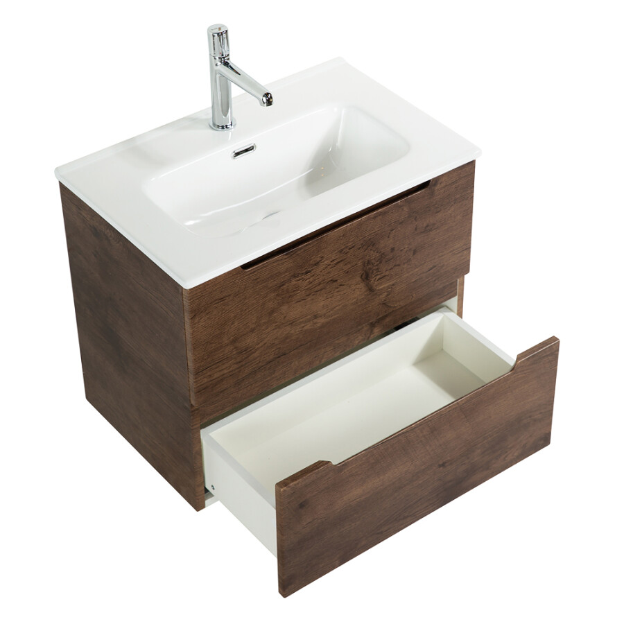 BelBagno ETNA39 60 см тумба с раковиной ETNA39-600/390-2C-SO-RW-P подвесная
