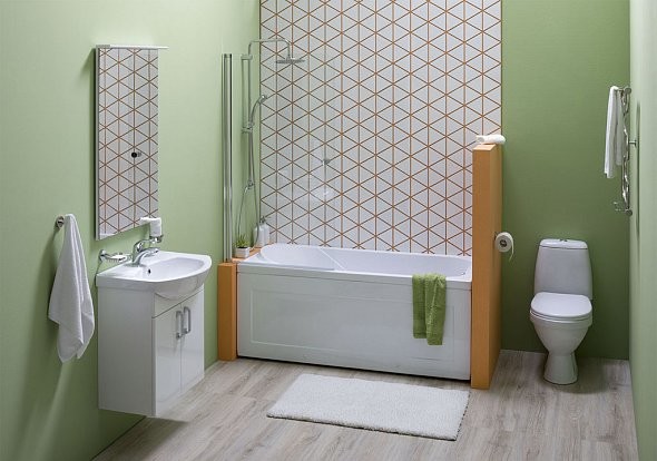 Aquanet Ирис 60 тумба с умывальником 00212658 подвесная