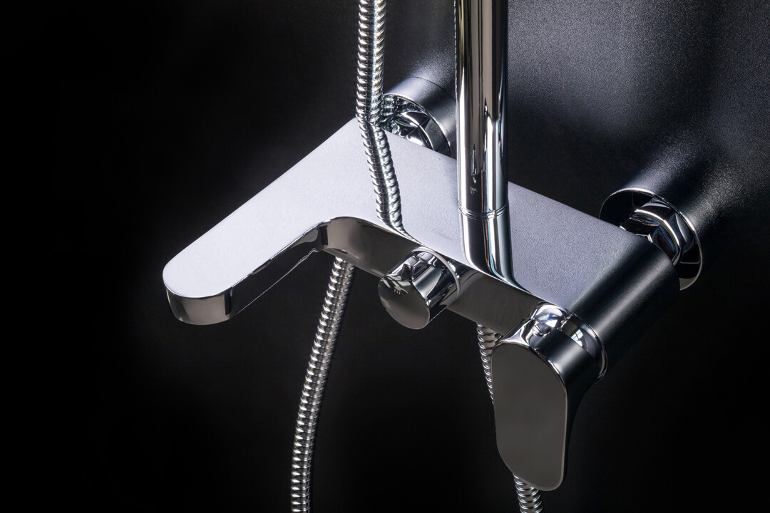 Душевая система Boheme Spectre Хром с изливом 458-CR