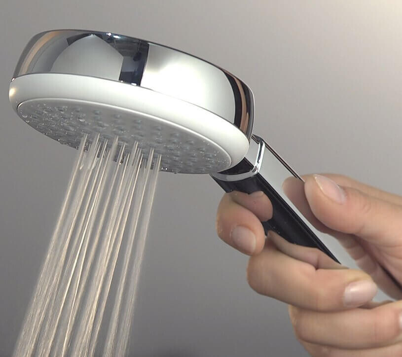 Hansgrohe Crometta 100 Vario ручной душ хром-белый матовый 26824400