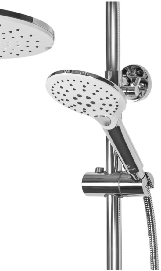 Душевая система Grocenberg GB7001WC Белый хром
