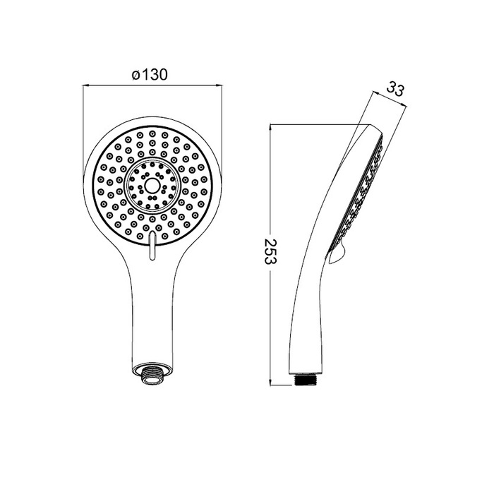 Iddis 5F душевая лейка A11251