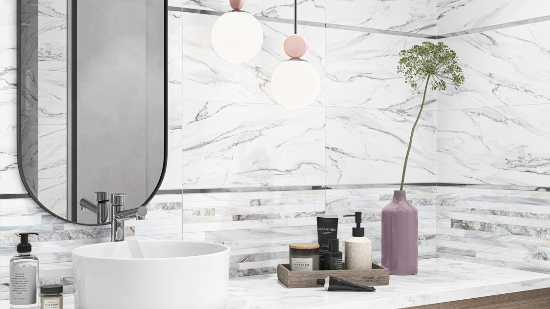 Alma Ceramica Mercury керамогранит 25х50 см TWU09MRC707