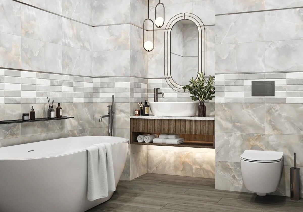 Alma Ceramica Азимут / Azimut Керамическая плитка настенная 300 x 600 x 7.5 TWA3060AZM17